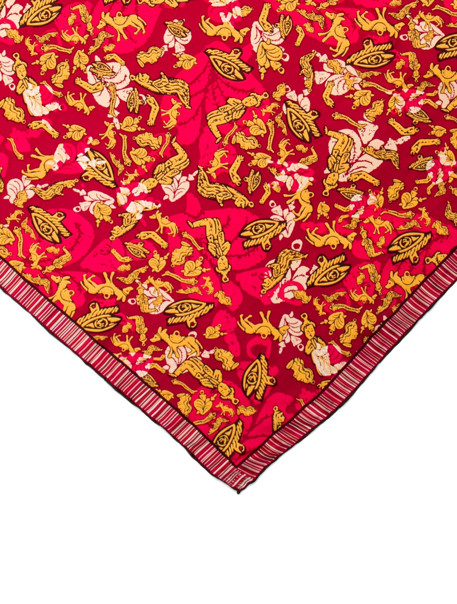 Pineda Covalin Silk Printed Scarf w/ Tags