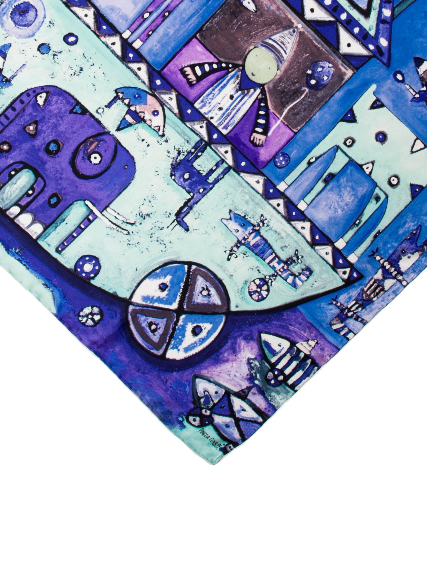 Pineda Covalin Silk Printed Scarf