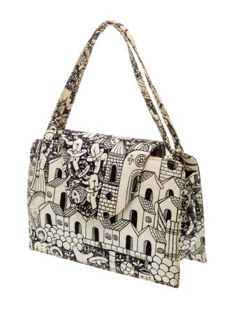 Pineda Covalin Silk Top Handle Bag