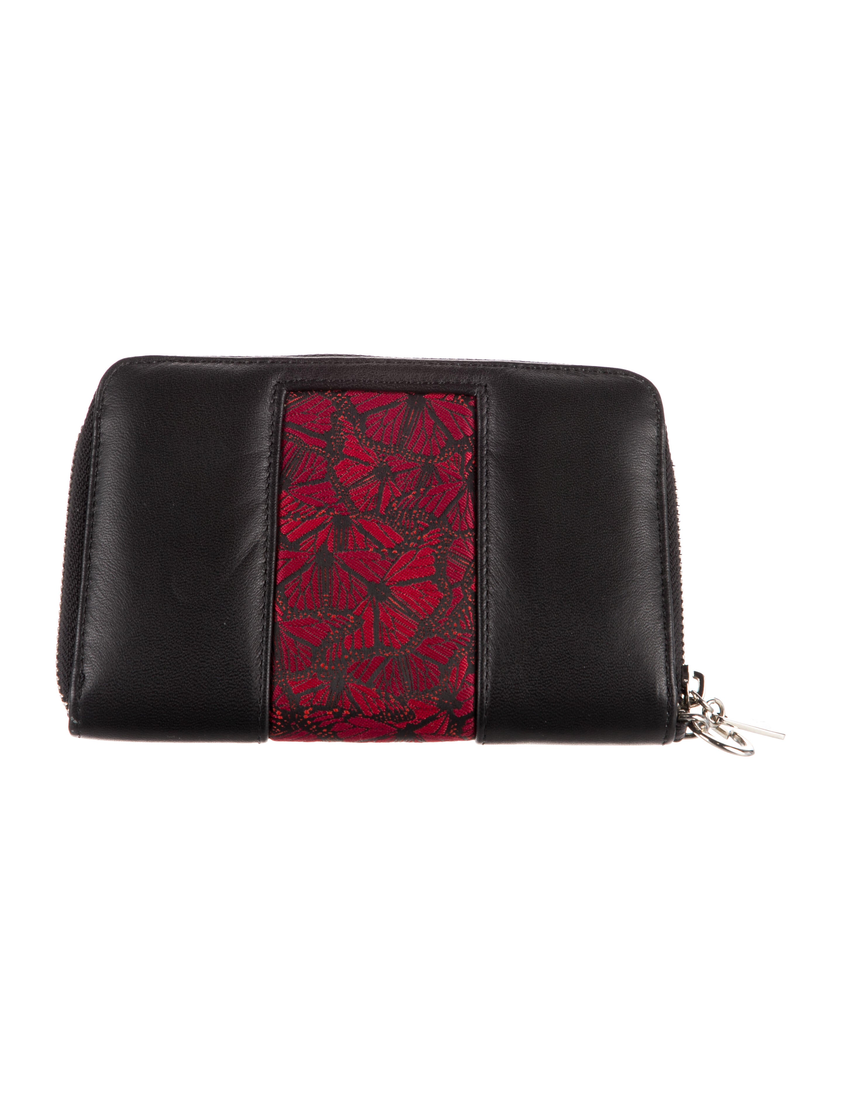 Pineda Covalin Leather Floral Print Wristlet w/ Tags