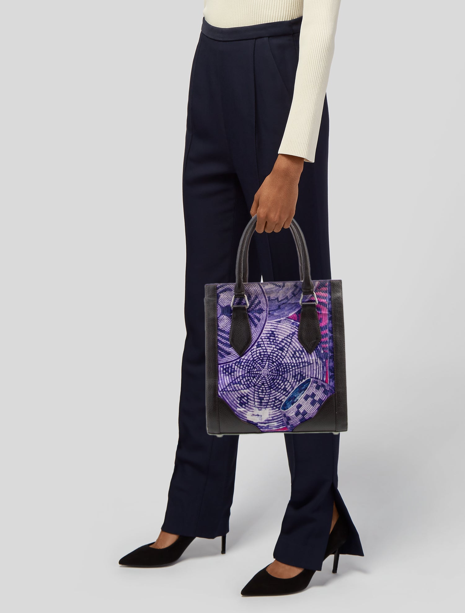 Pineda Covalin Silk Top Handle Bag