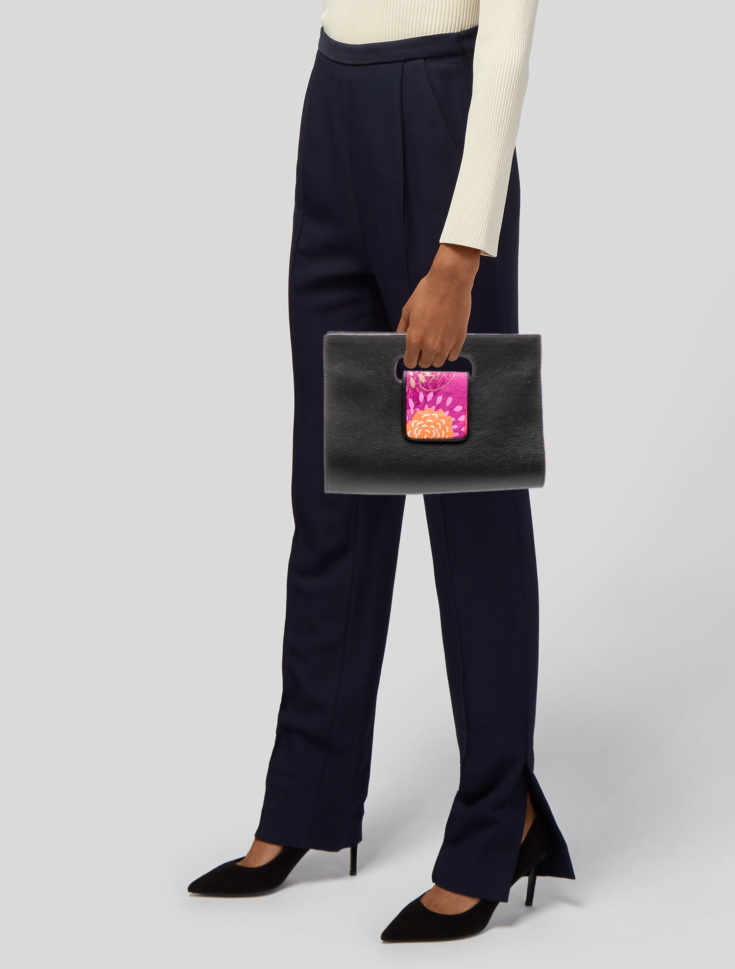 Pineda Covalin Leather Clutch