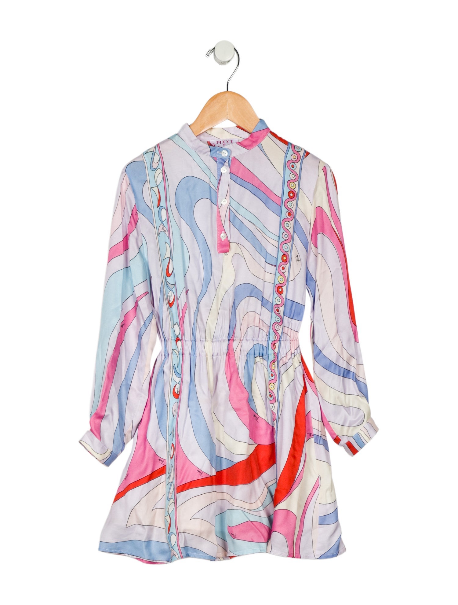 Pucci Junior Girls' Long Sleeve Dress