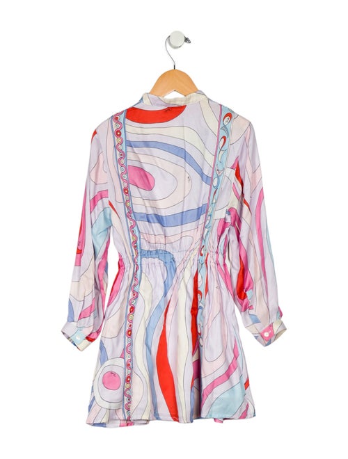Pucci Junior Girls' Long Sleeve Dress