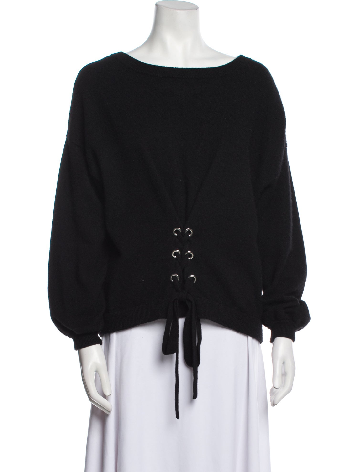 Ply Cashmere Cashmere Bateau Neckline Sweater