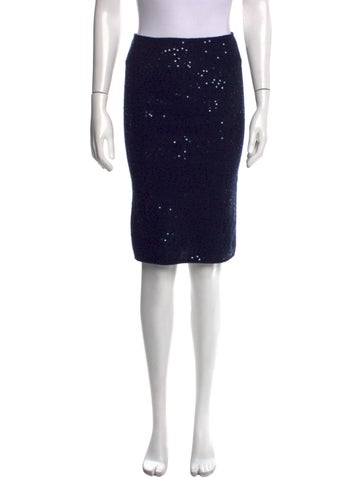 Ply Cashmere Skirts Knee-Length Skirt One Size