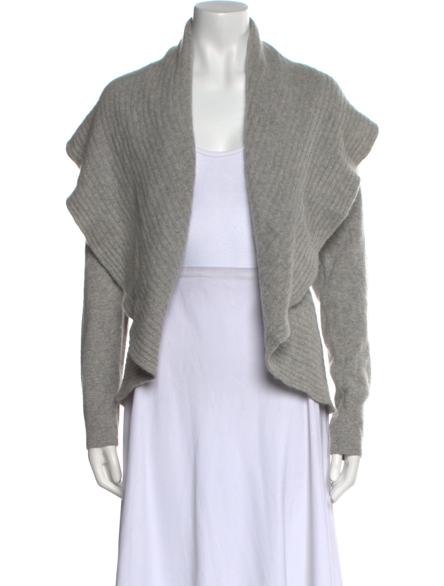 Ply Cashmere Cashmere Open Front Sweater