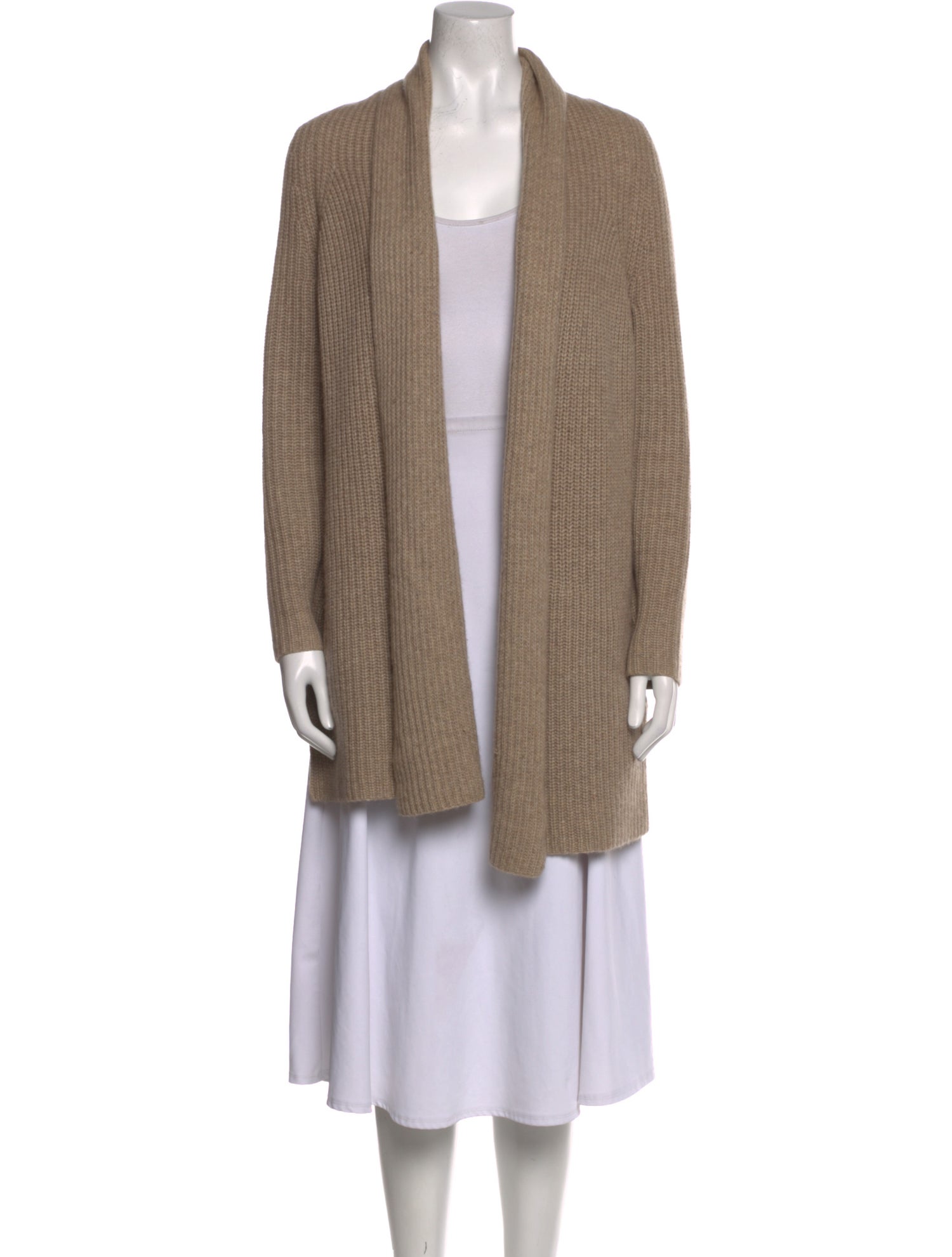 Ply Cashmere Cashmere Open Front Sweater