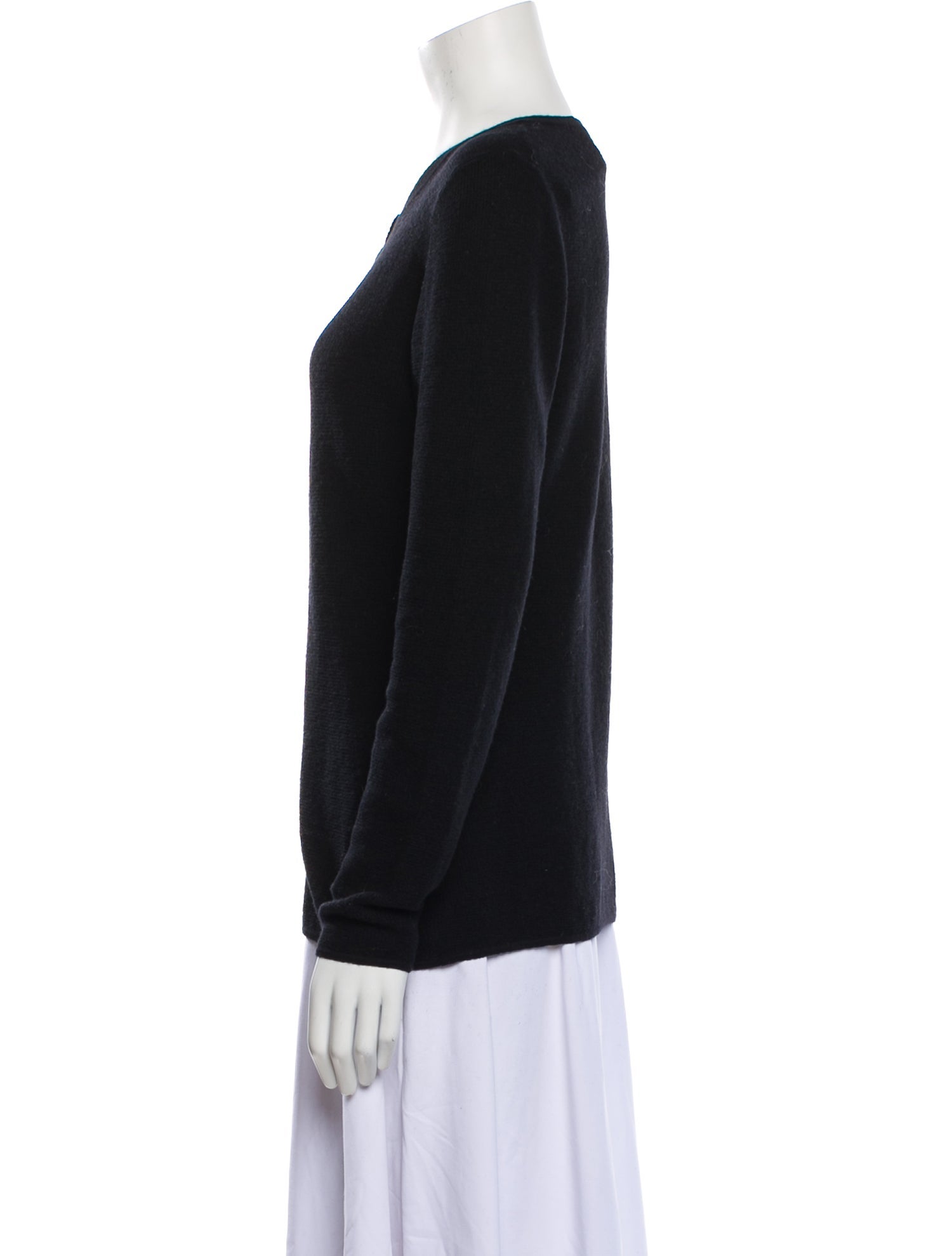 Ply Cashmere Cashmere Scoop Neck Sweater