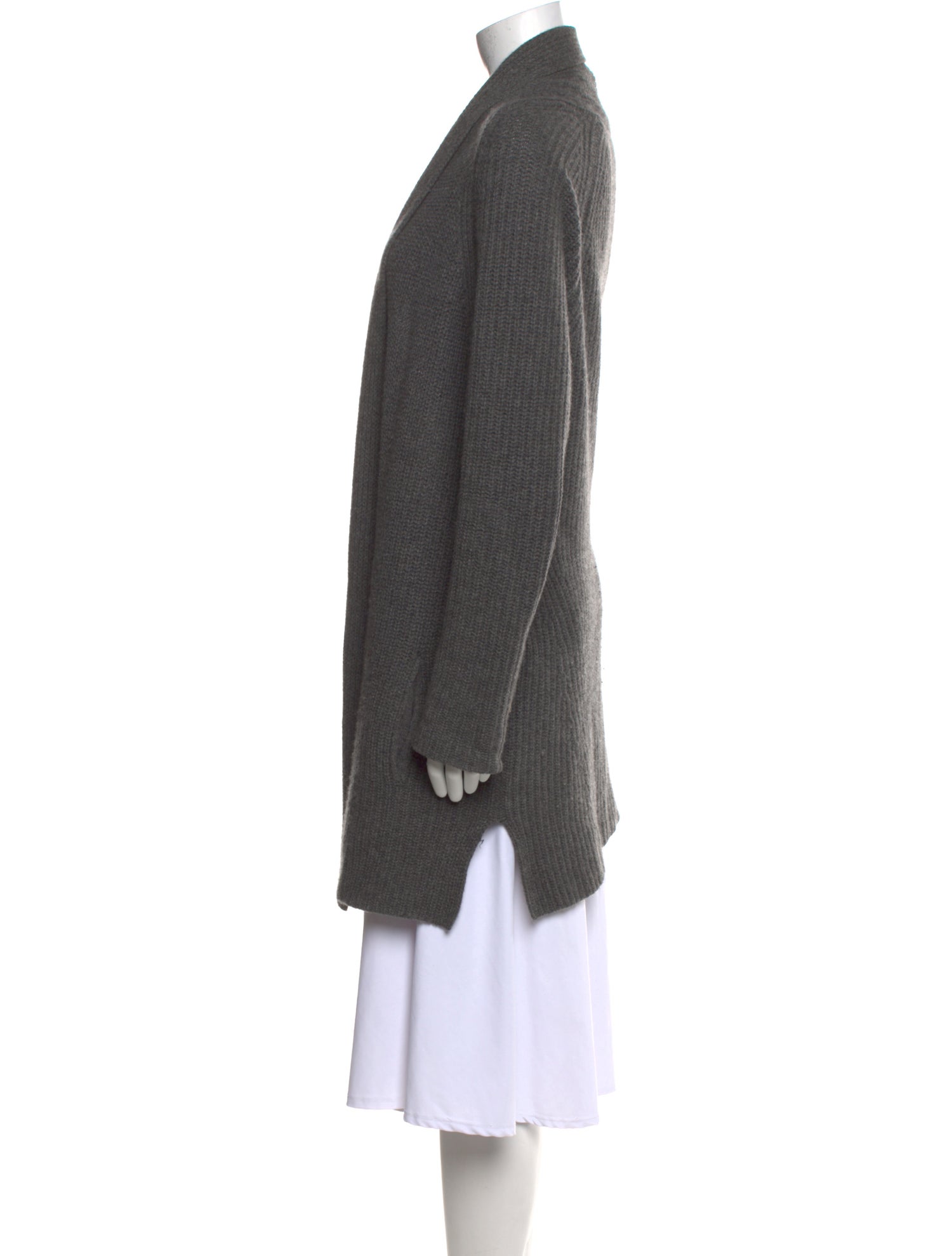 Ply Cashmere Cashmere Open Front Sweater