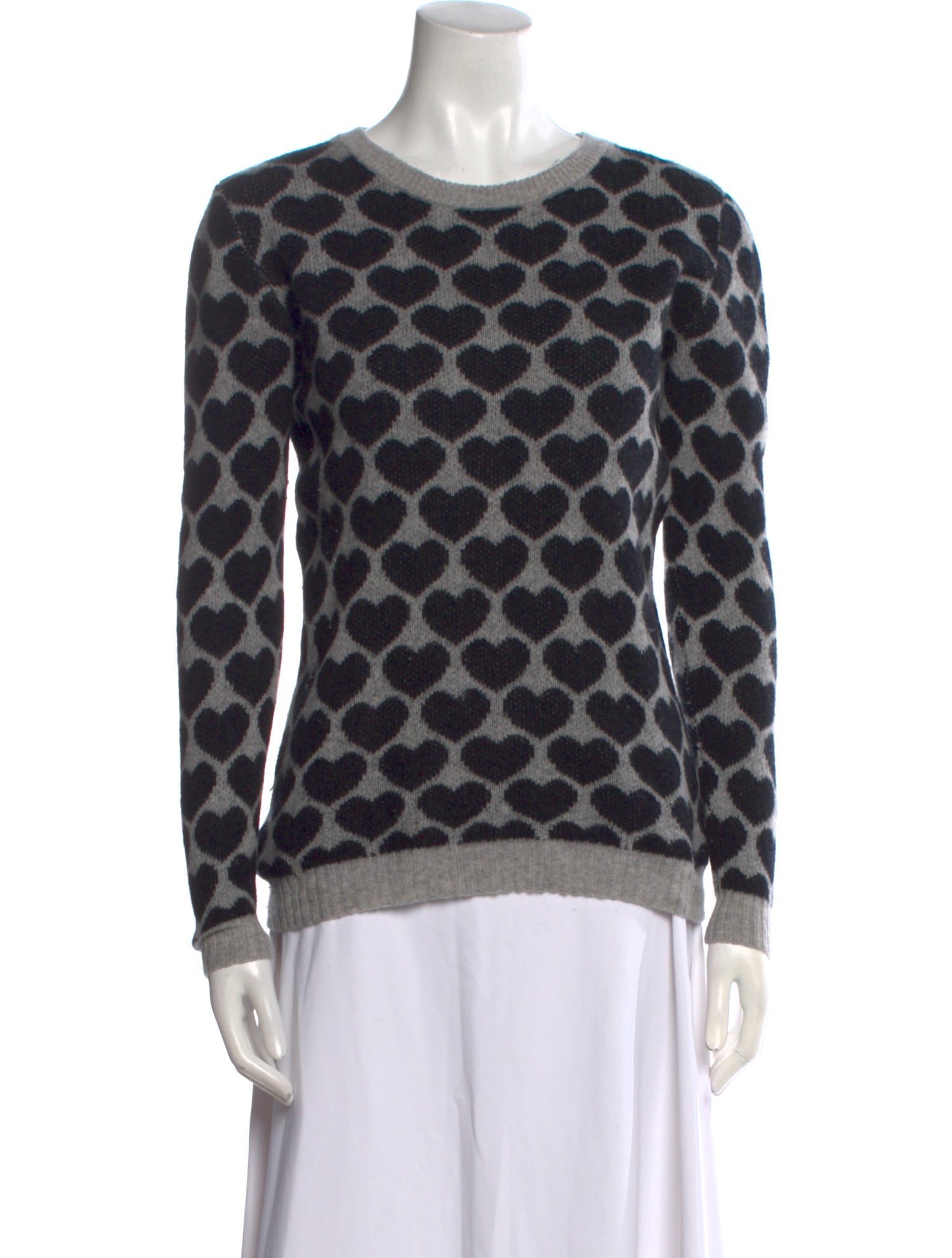 Ply Cashmere Cashmere Printed Sweater