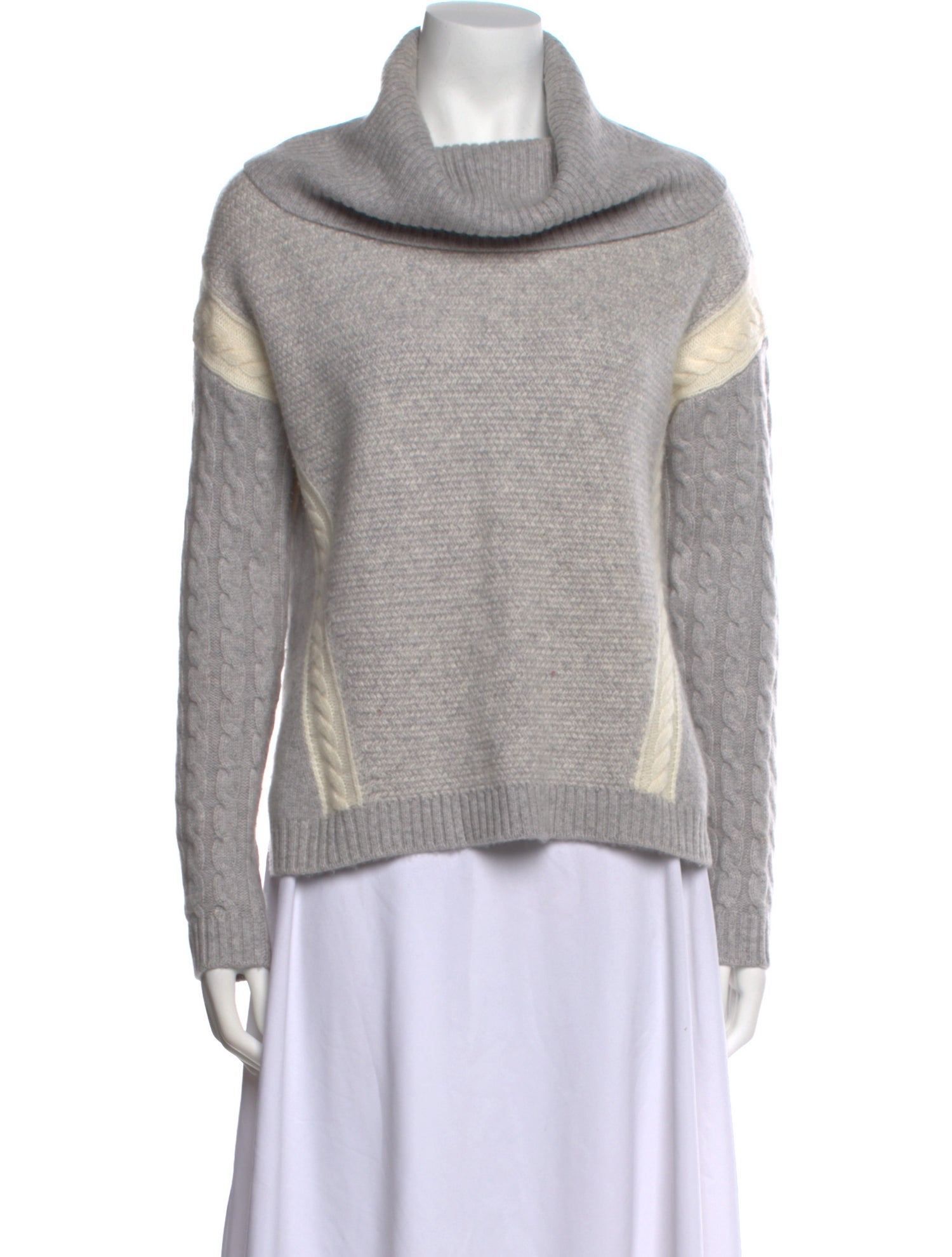 Pure Collection Cashmere Cowl Neck Sweater