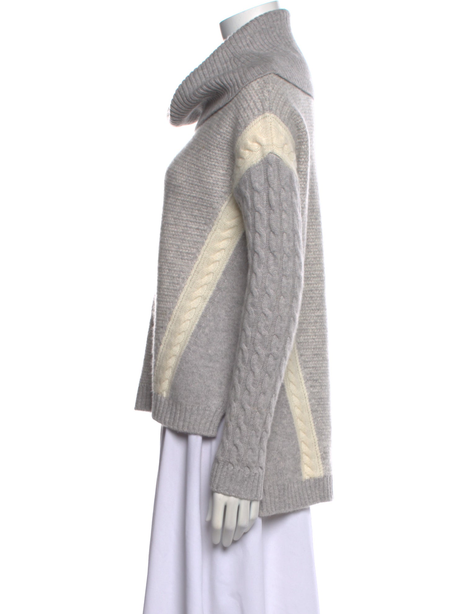 Pure Collection Cashmere Cowl Neck Sweater