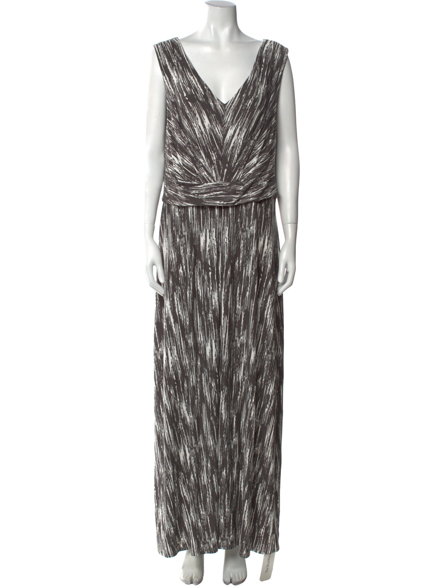 Pure Collection Striped Long Dress