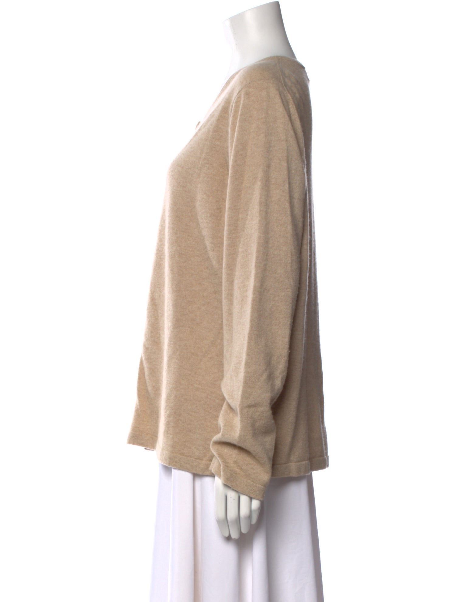 Pure Collection Cashmere Scoop Neck Sweater