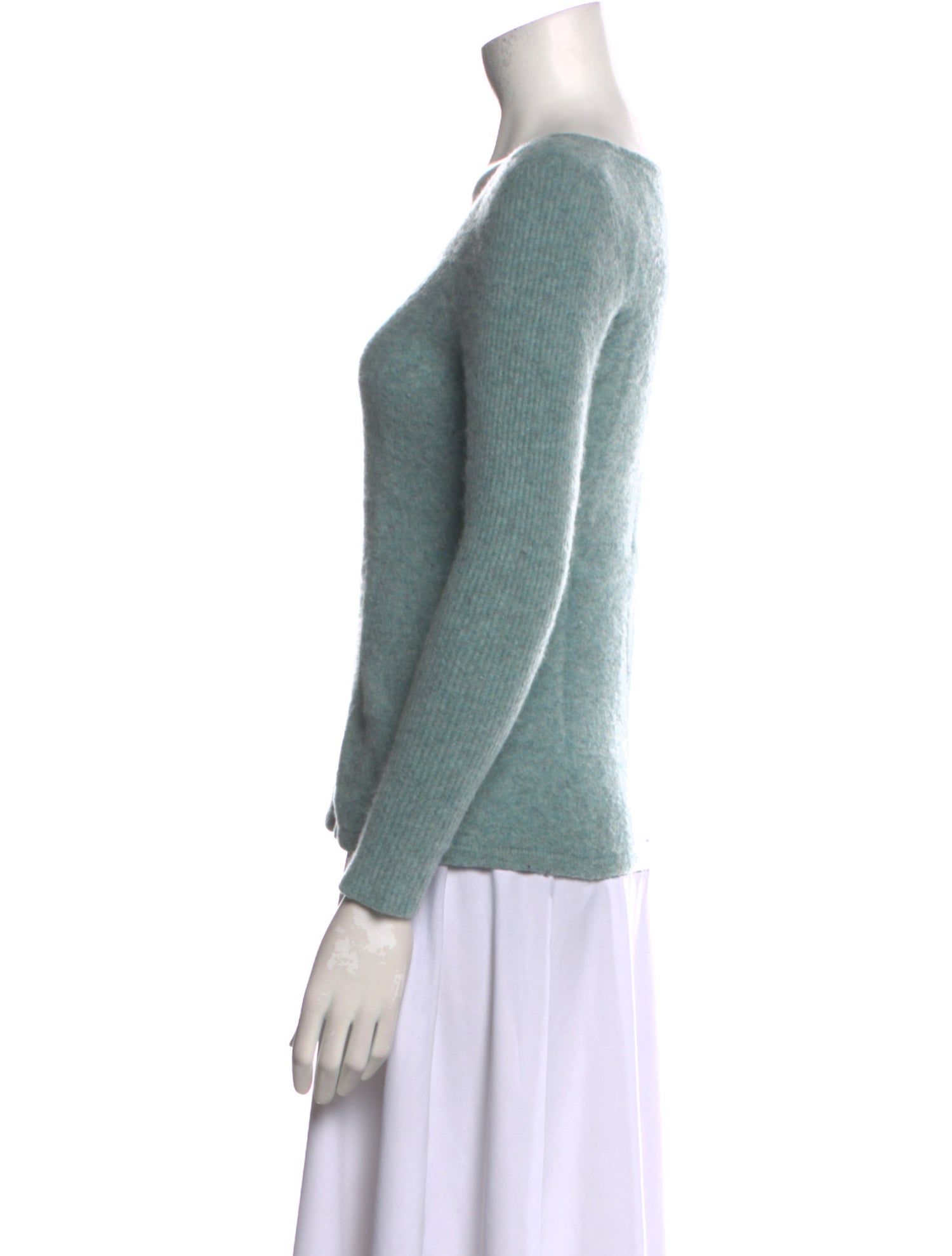 Pure Collection Cashmere Scoop Neck Sweater