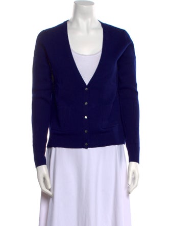 Pure Collection Wool V-Neck Sweater