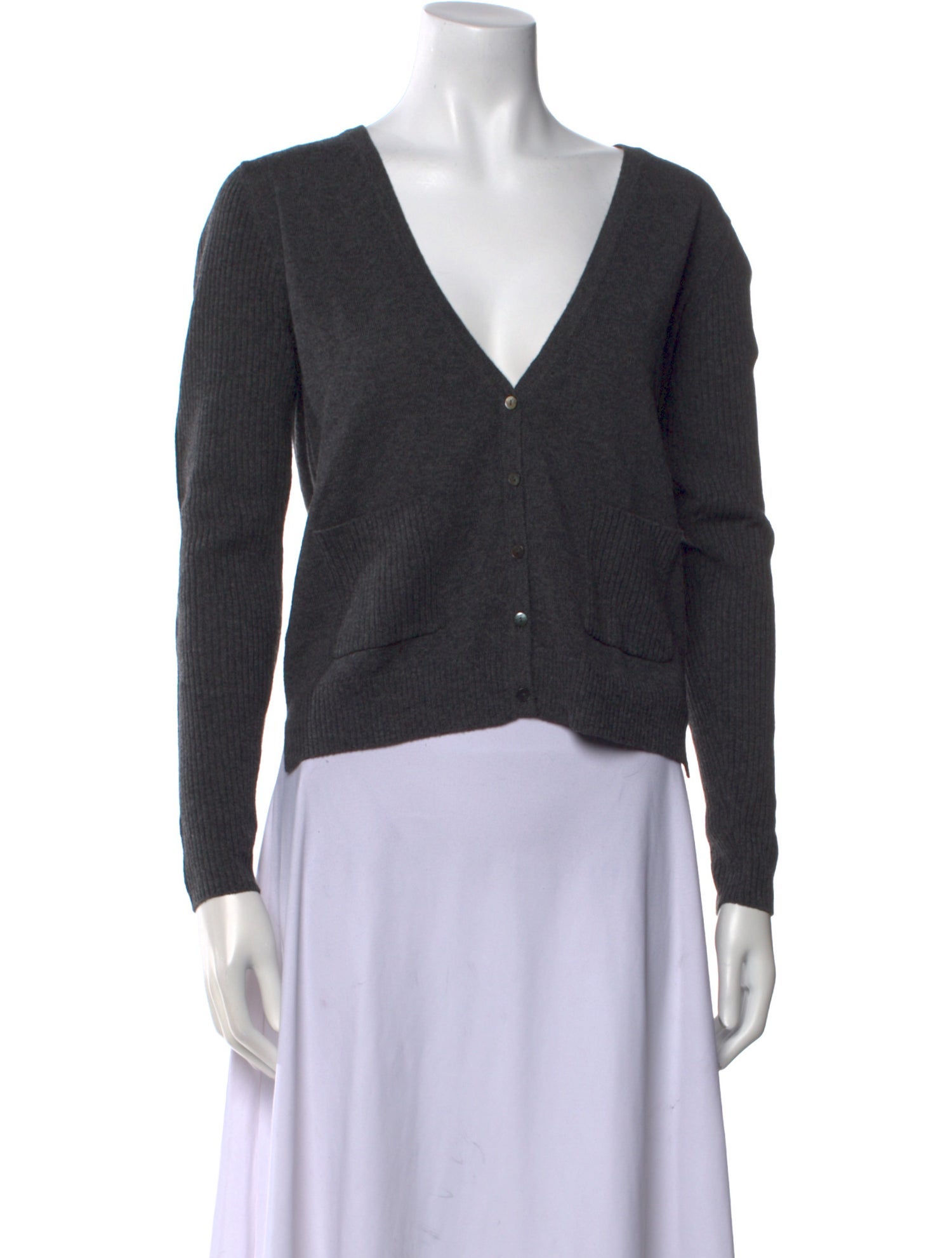 Pure Collection Wool V-Neck Sweater