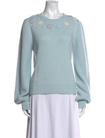 Pure Collection Wool Crew Neck Sweater