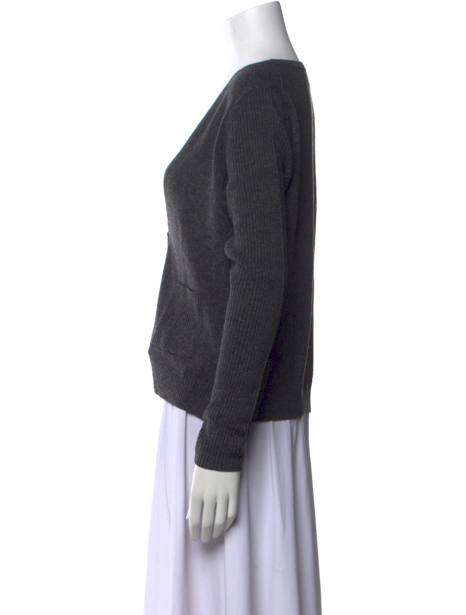 Pure Collection Wool V-Neck Sweater