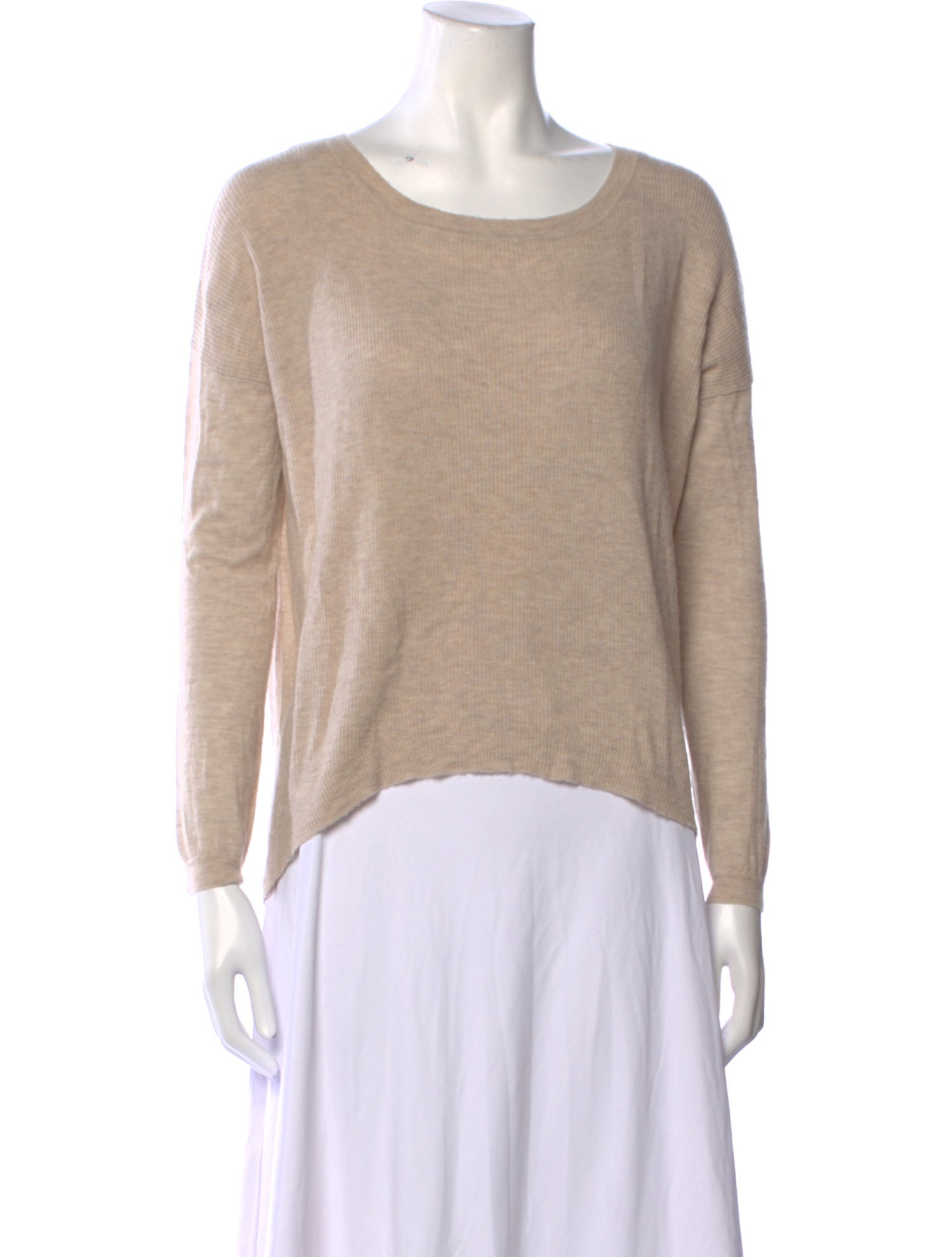Pure Collection Cashmere Scoop Neck Sweater