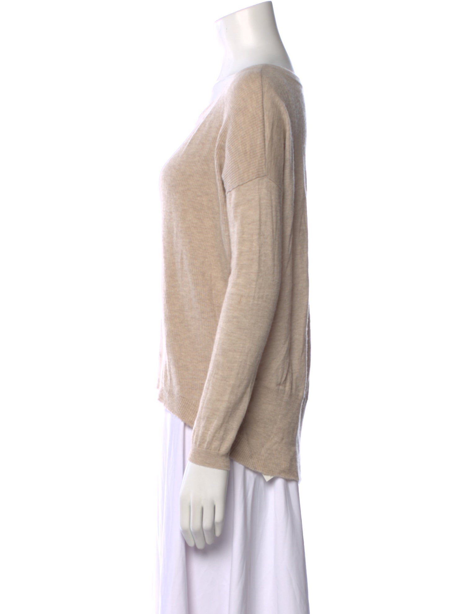 Pure Collection Cashmere Scoop Neck Sweater