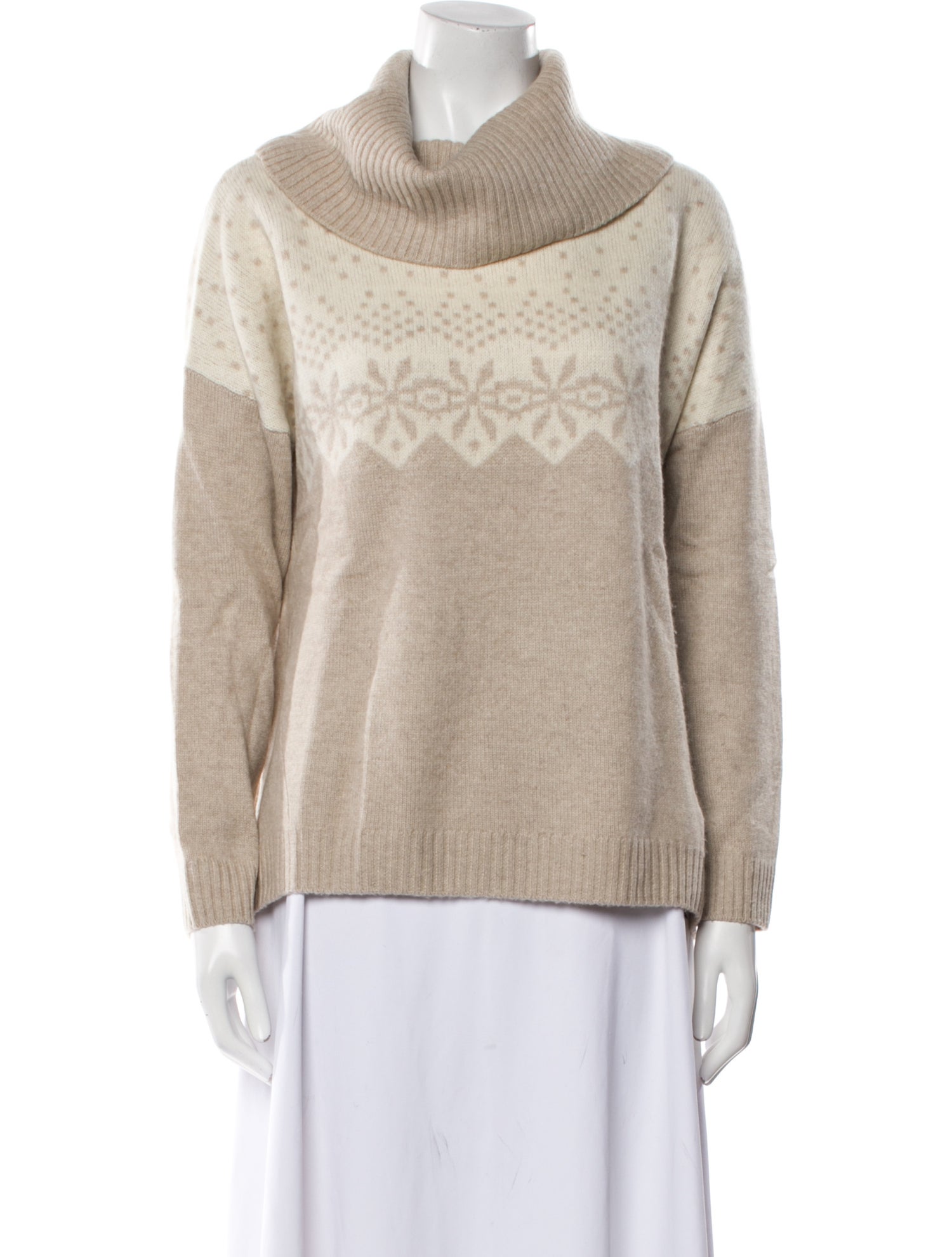 Pure Collection Cashmere Printed Sweater