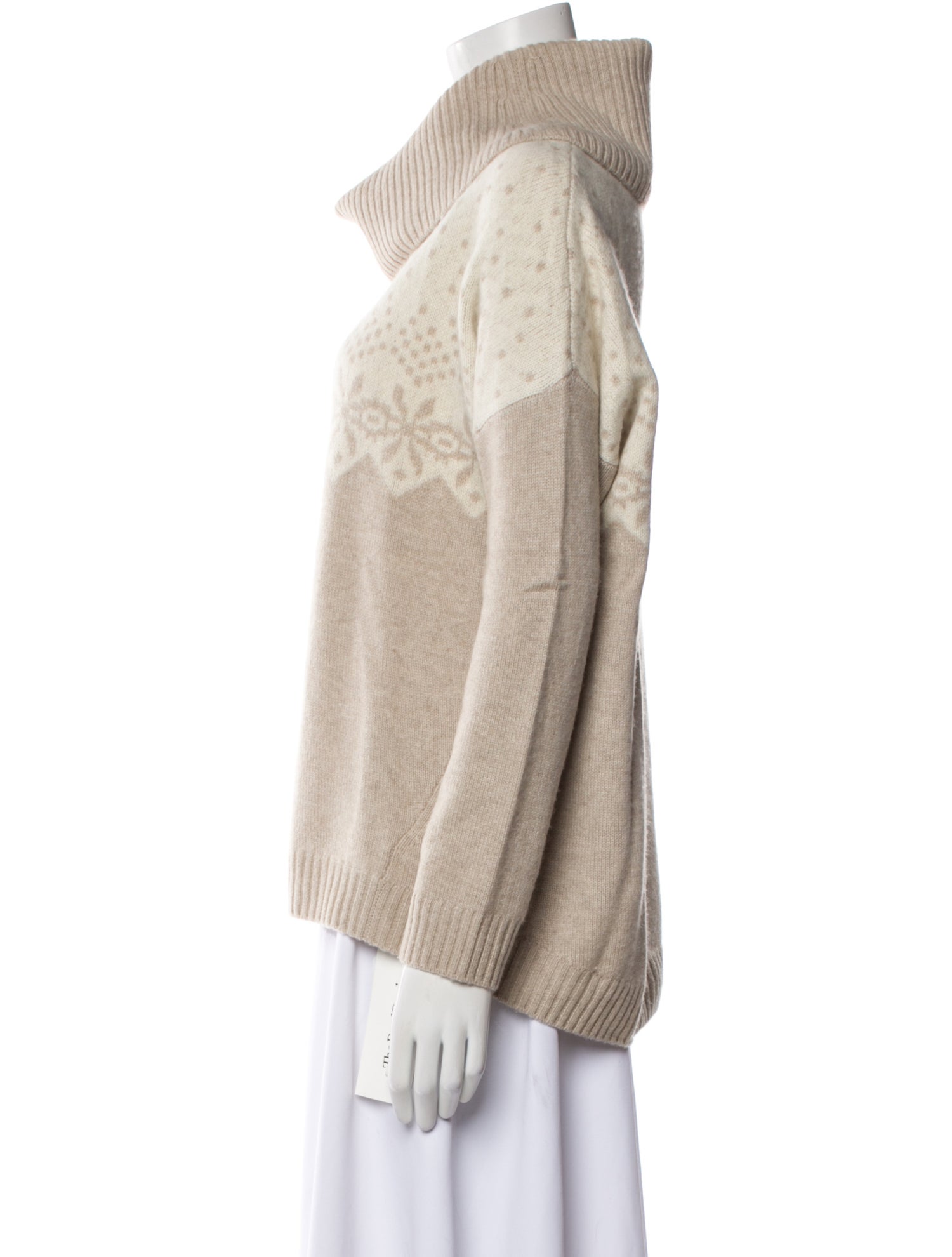 Pure Collection Cashmere Printed Sweater