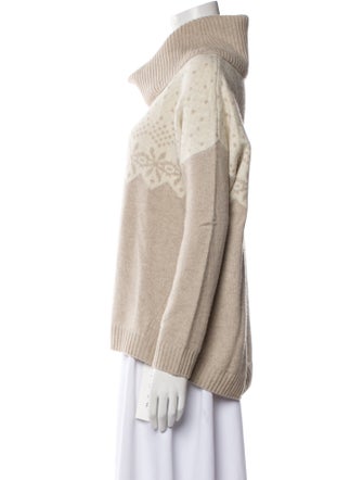 Pure Collection Cashmere Printed Sweater