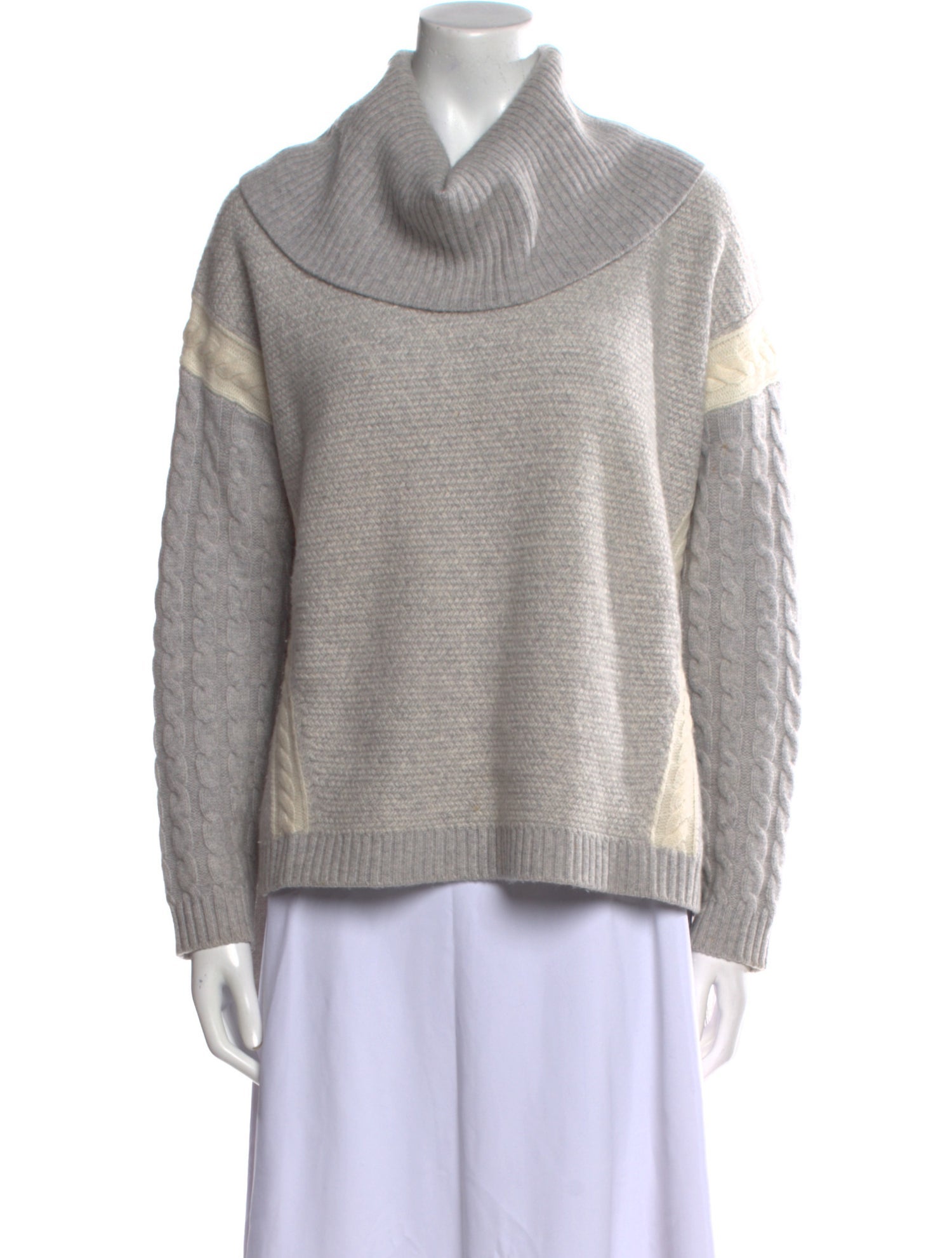 Pure Collection Cashmere Cowl Neck Sweater