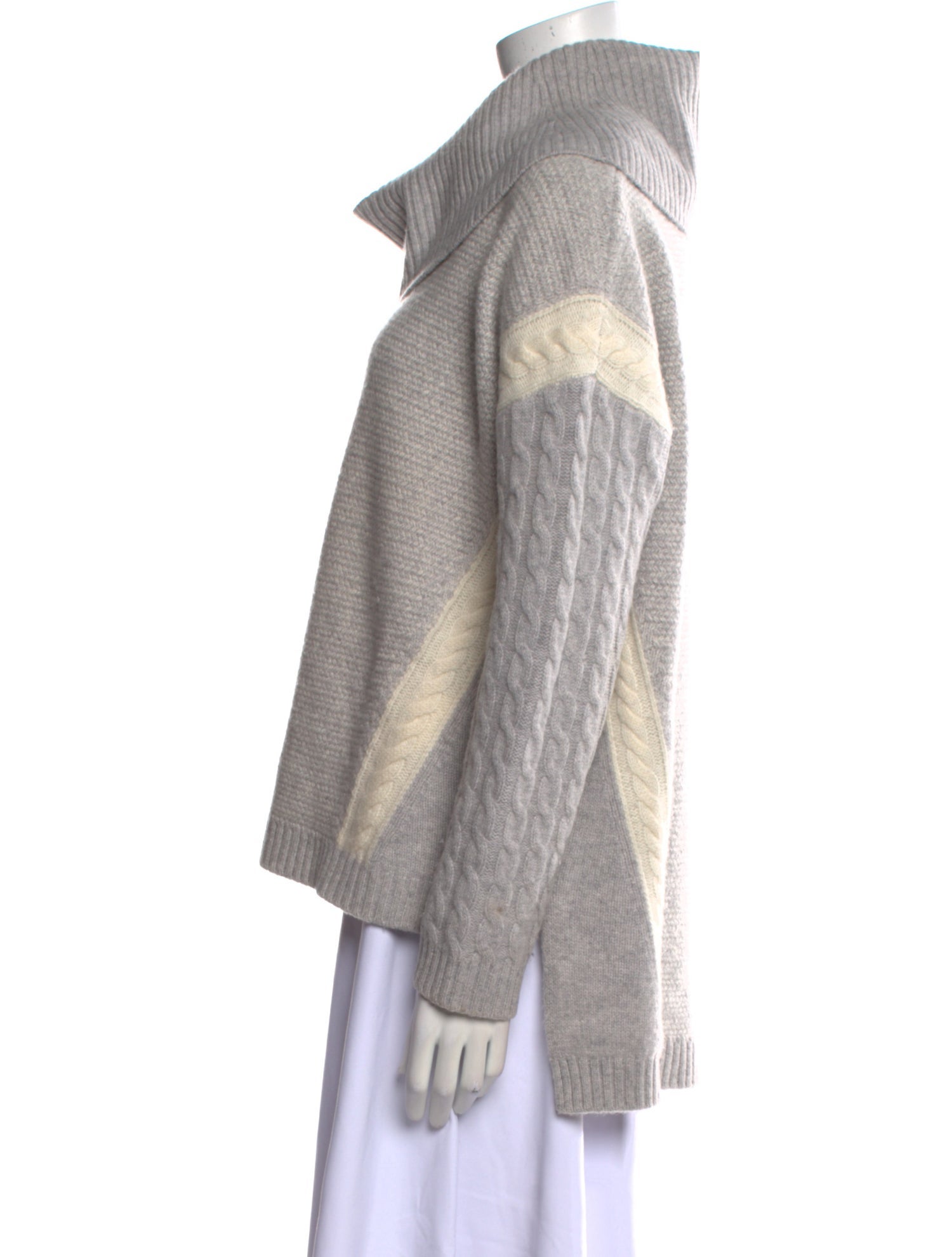 Pure Collection Cashmere Cowl Neck Sweater