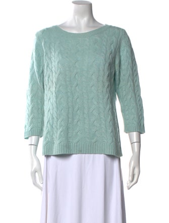 Pure Collection Cashmere Scoop Neck Sweater