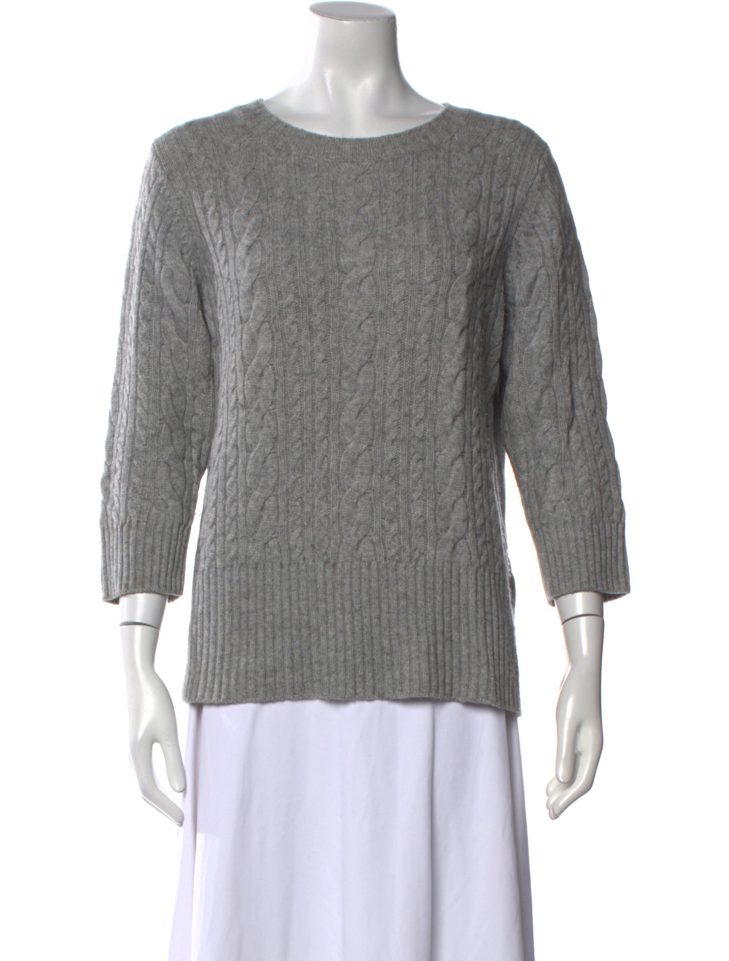 Pure Collection Wool Scoop Neck Sweater