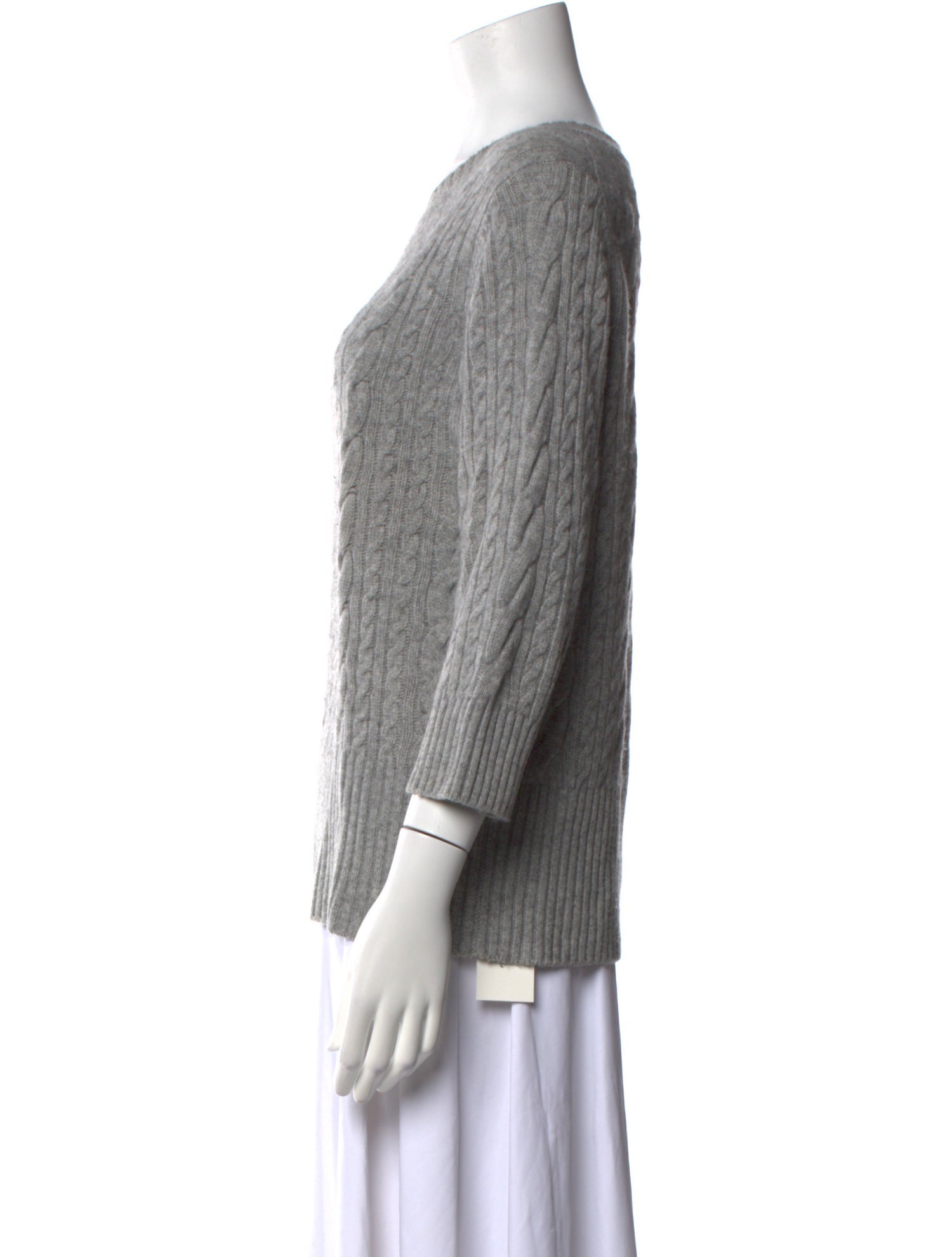 Pure Collection Wool Scoop Neck Sweater