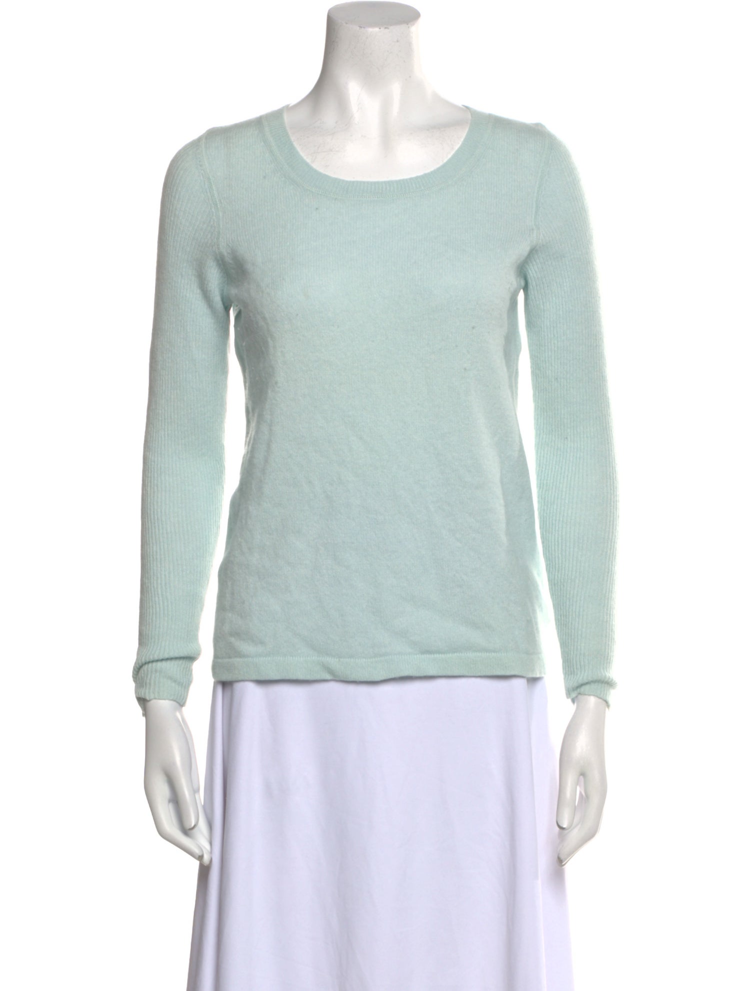 Pure Collection Cashmere Scoop Neck Sweater