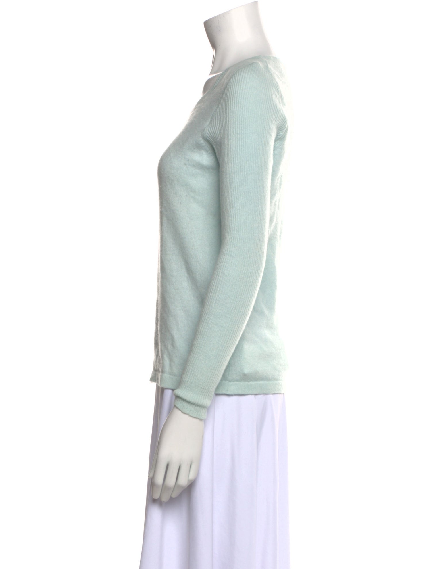 Pure Collection Cashmere Scoop Neck Sweater