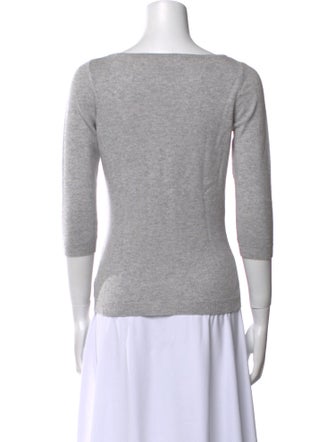 Pure Collection Cashmere Bateau Neckline Sweater