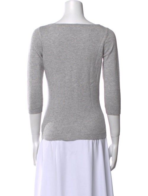 Pure Collection Cashmere Bateau Neckline Sweater