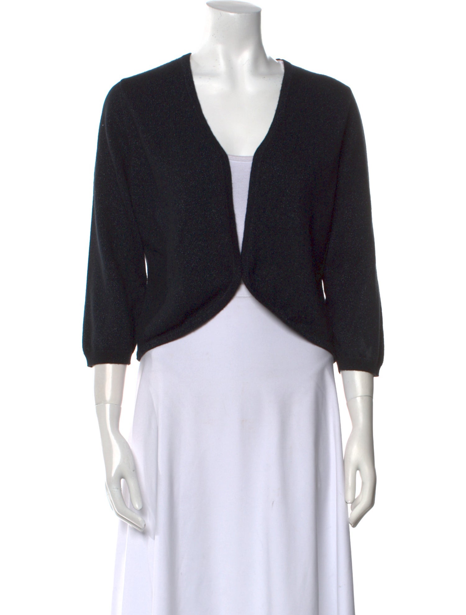 Pure Collection Open Front Sweater