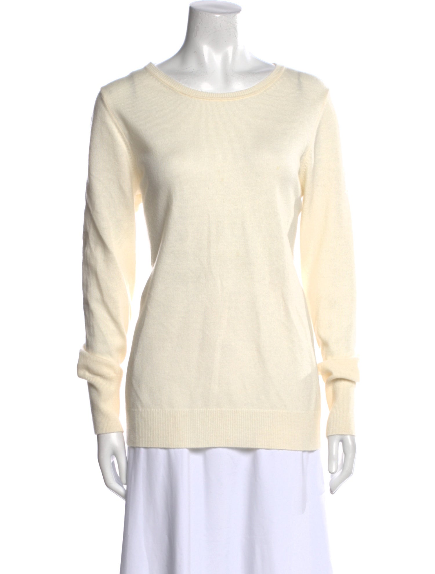 Pure Collection Cashmere Scoop Neck Sweater