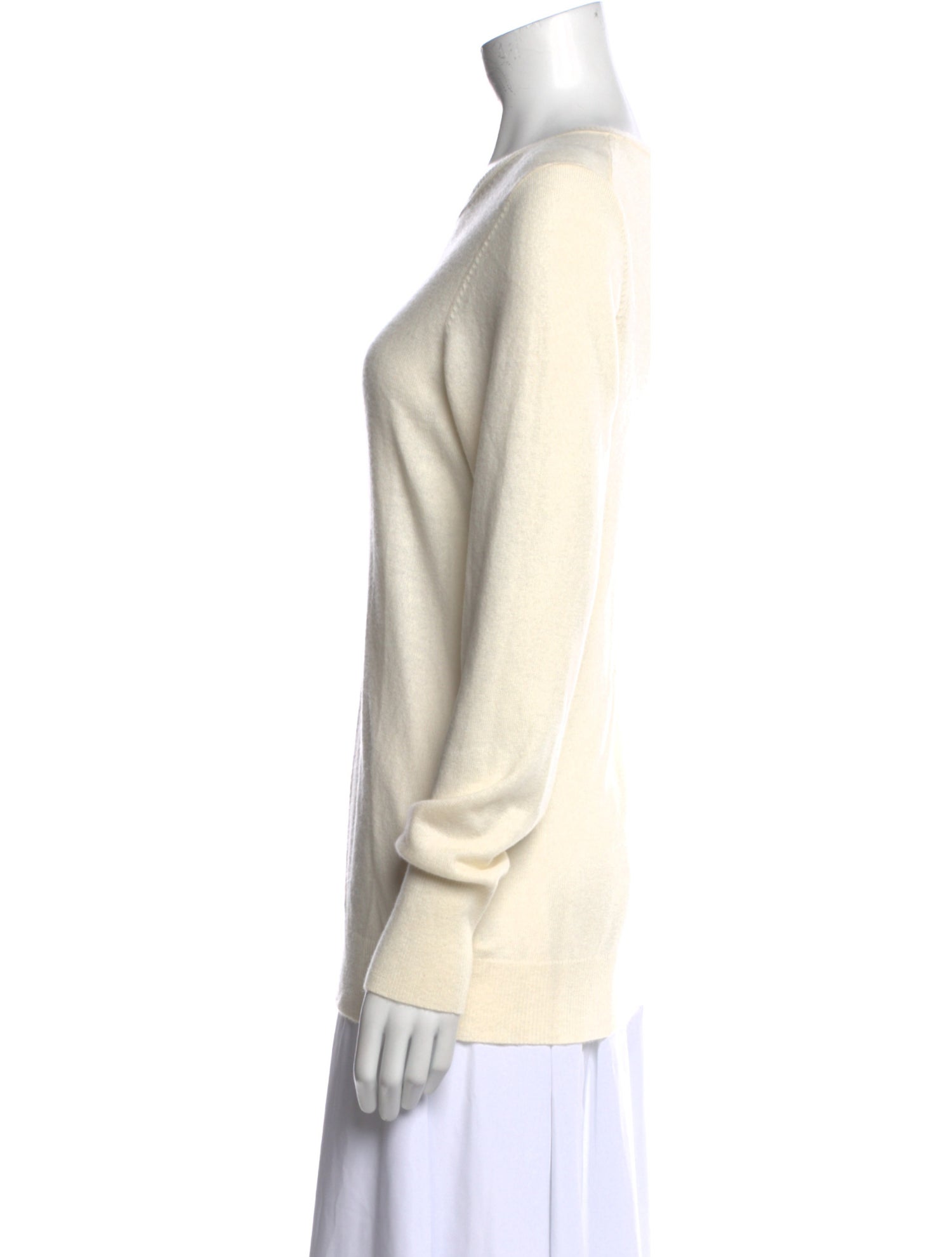 Pure Collection Cashmere Scoop Neck Sweater