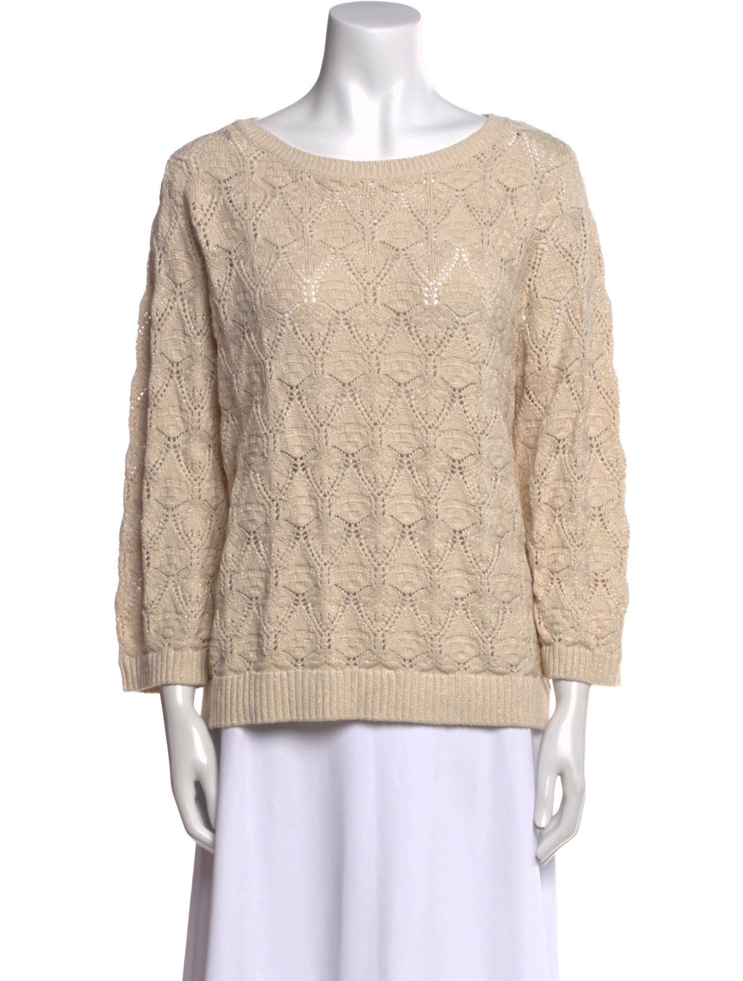 Pure Collection Wool Scoop Neck Sweater