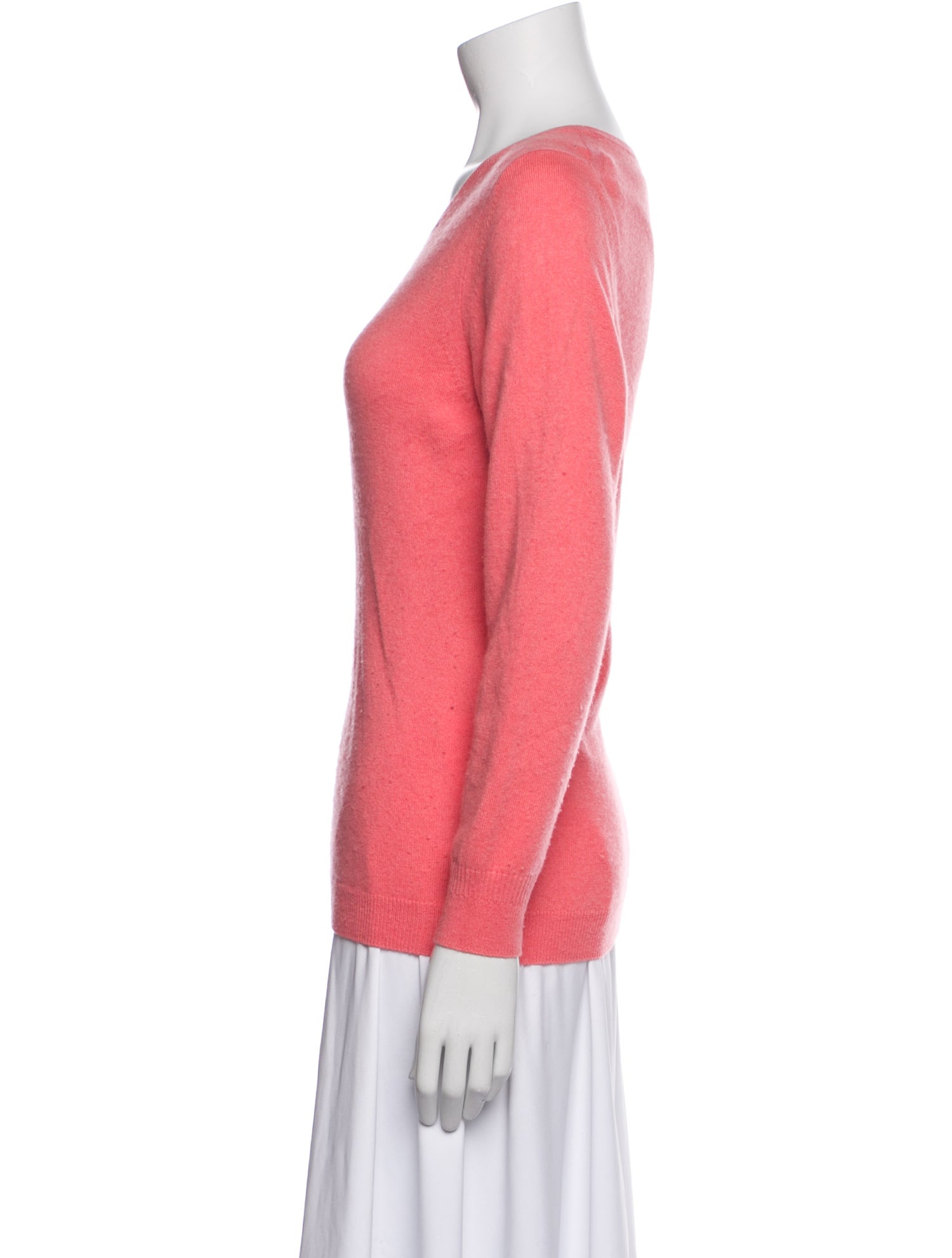 Pure Collection Cashmere Scoop Neck Sweater