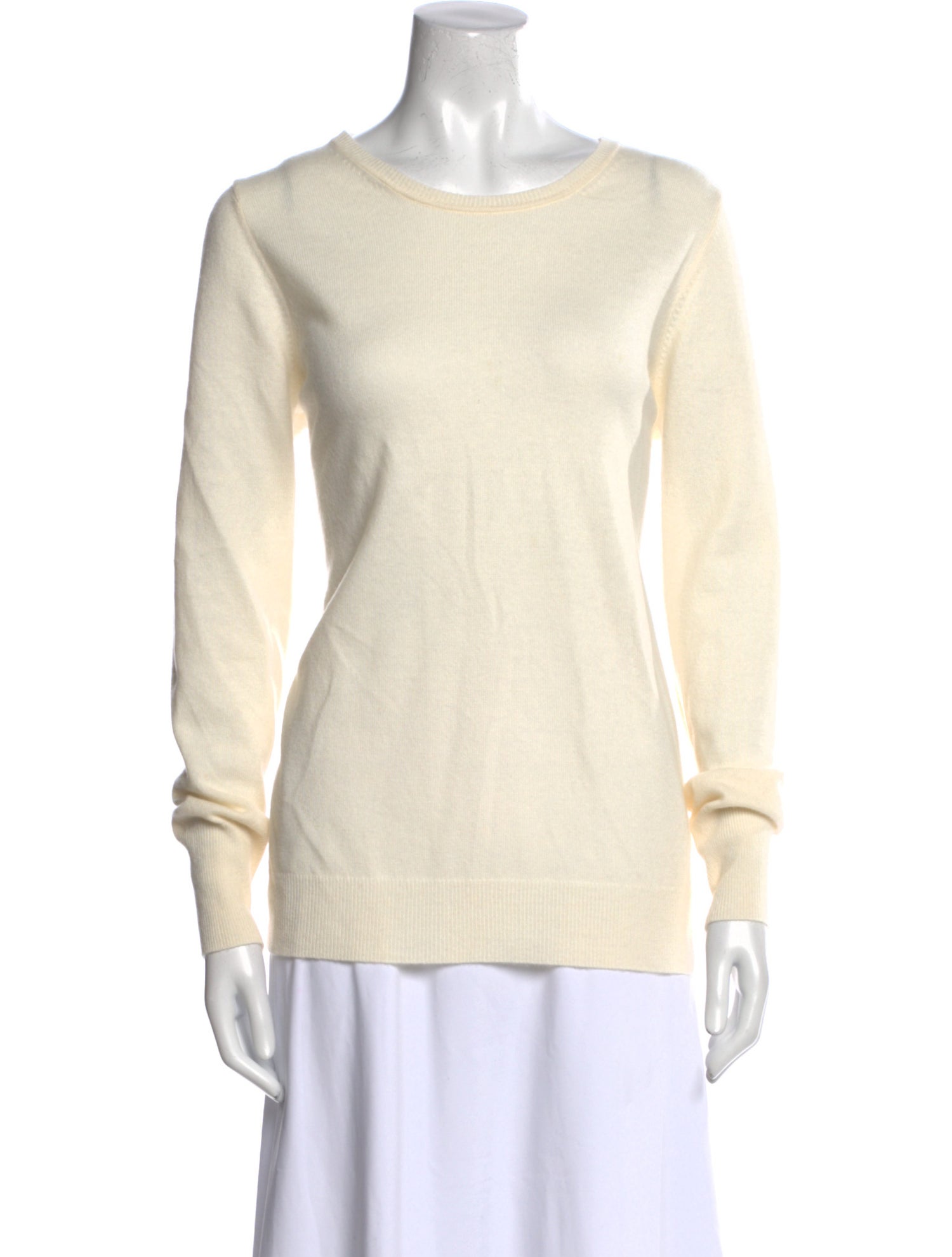 Pure Collection Cashmere Scoop Neck Sweater w/ Tags