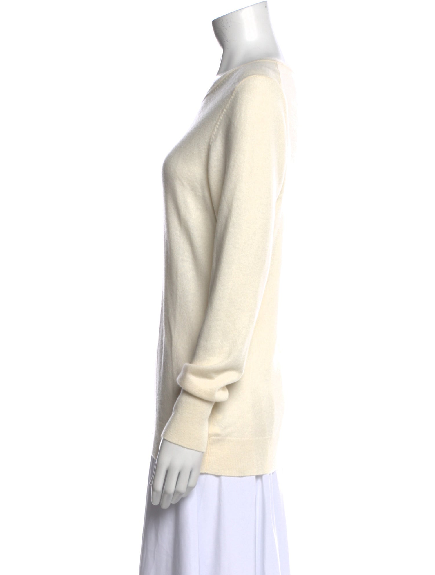 Pure Collection Cashmere Scoop Neck Sweater w/ Tags