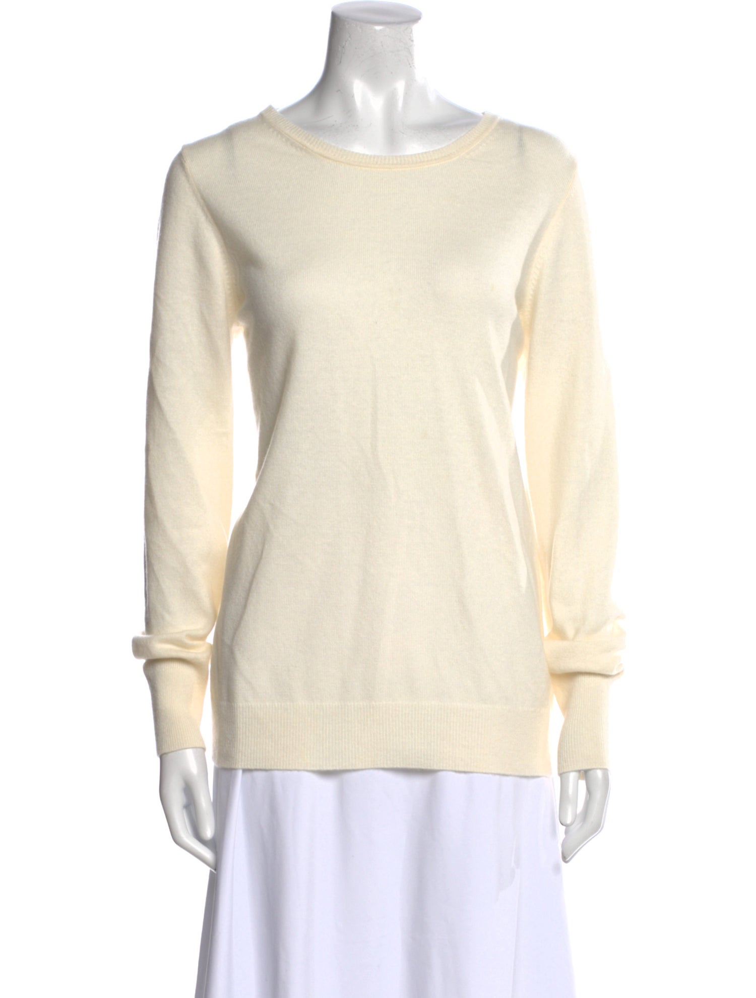 Pure Collection Cashmere Scoop Neck Sweater
