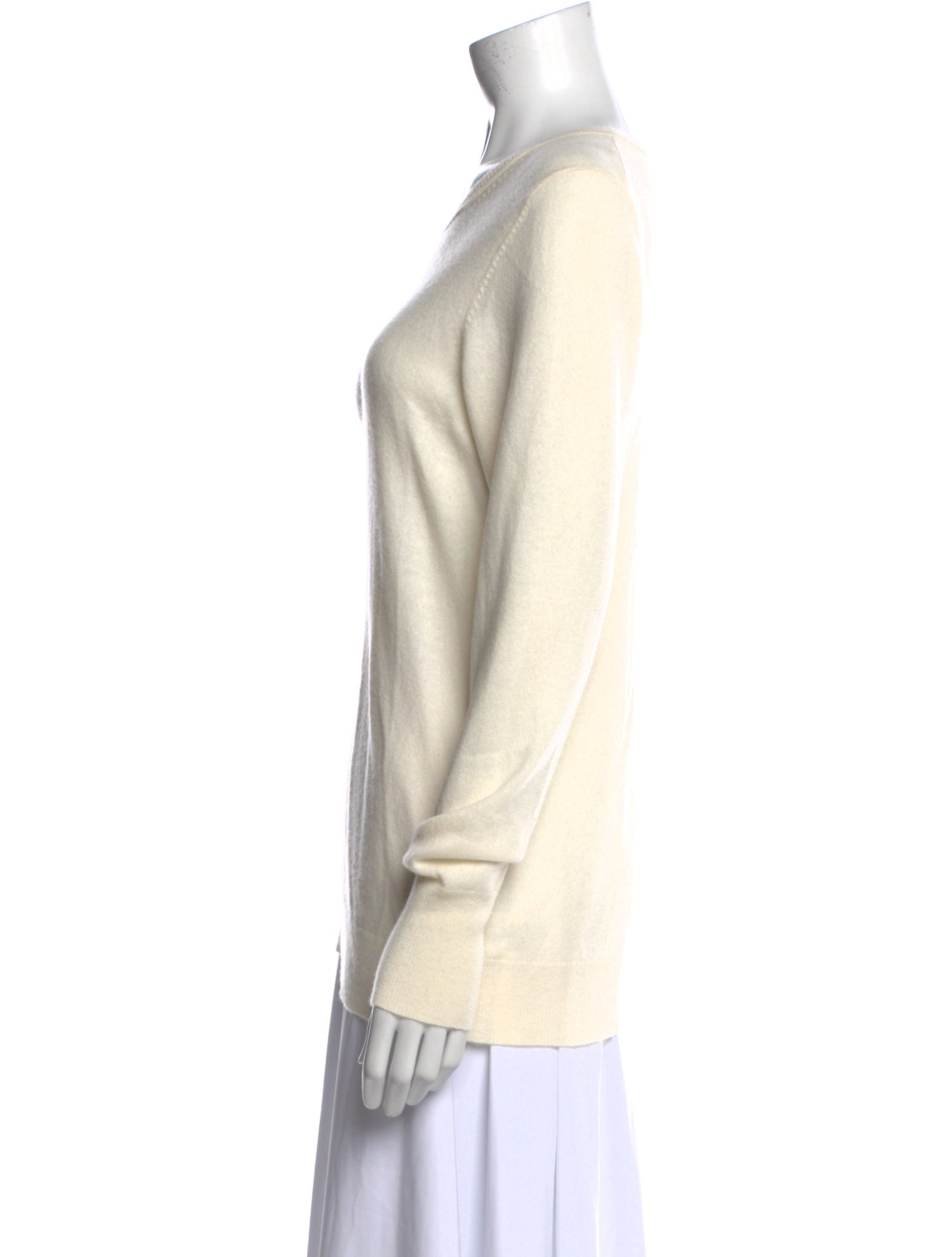 Pure Collection Cashmere Scoop Neck Sweater