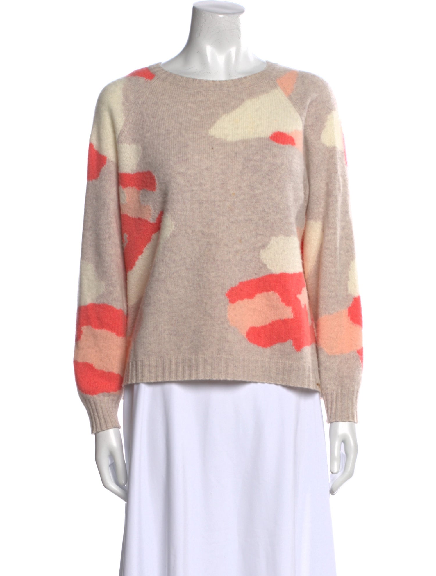 Pure Collection Cashmere Printed Sweater