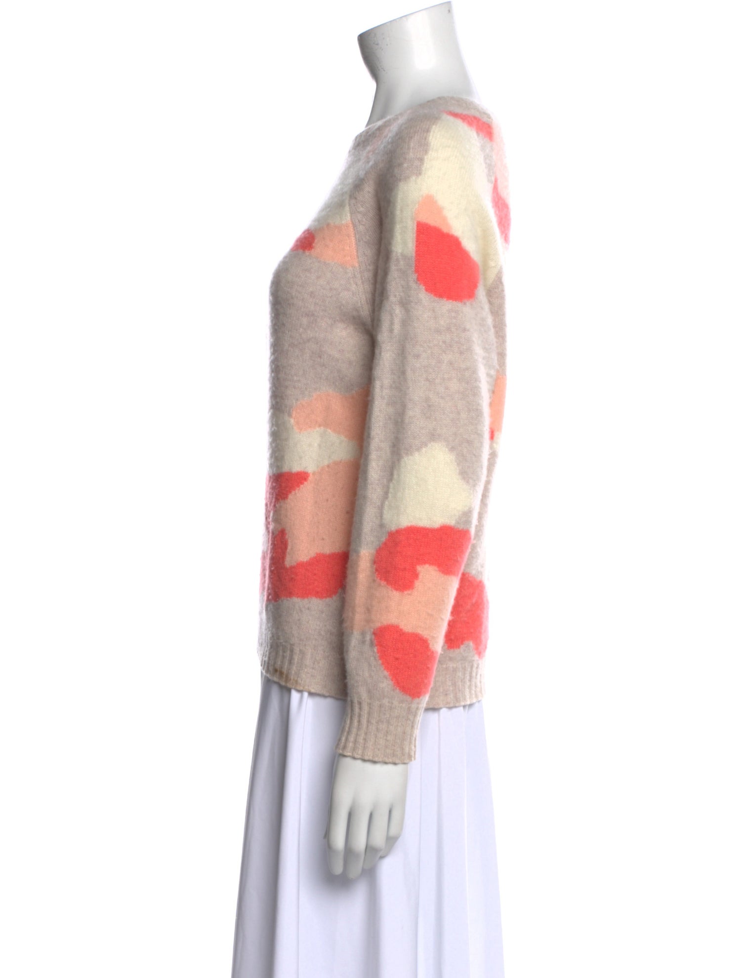 Pure Collection Cashmere Printed Sweater