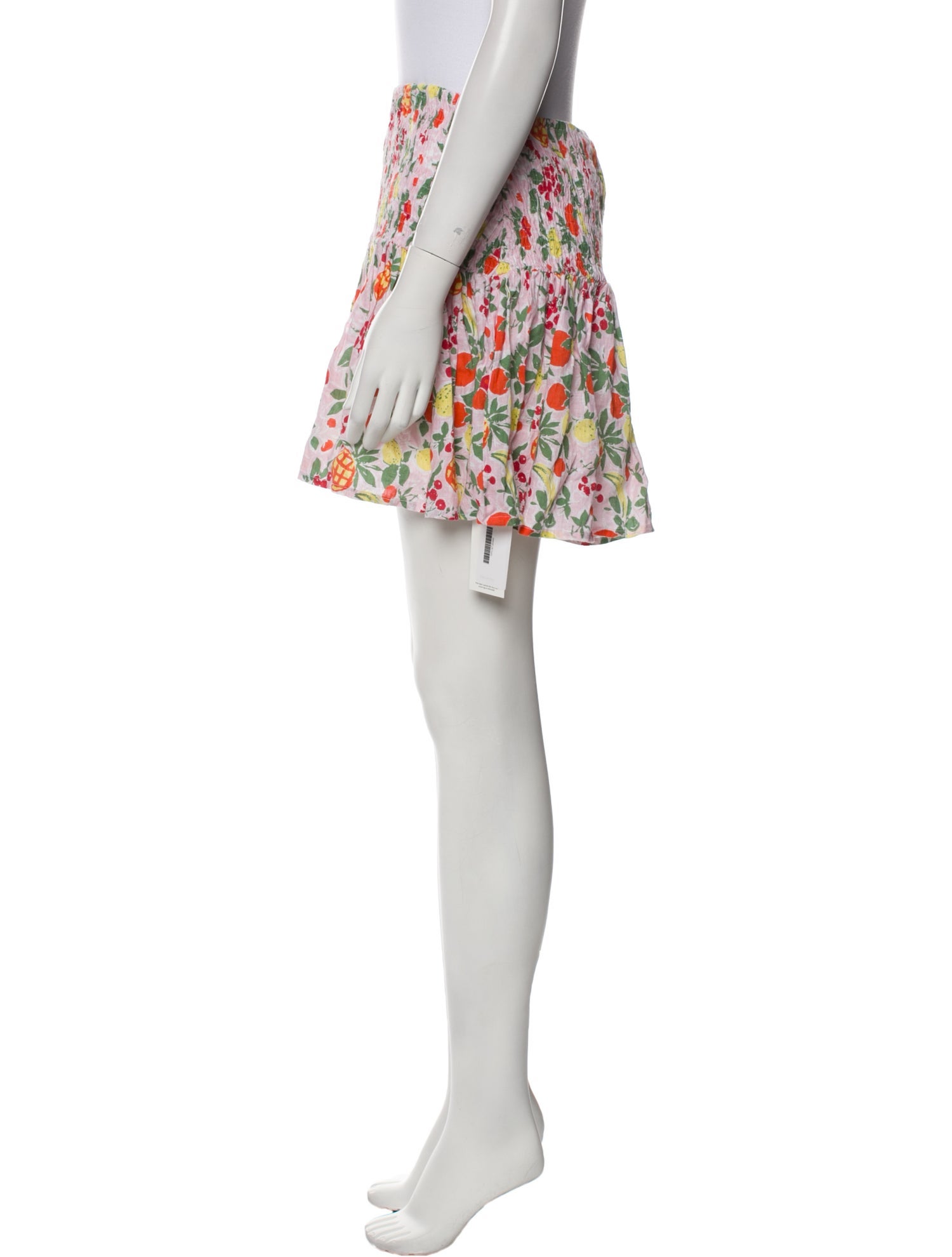 Place Nationale Linen Mini Skirt